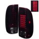 Ford F150 1997-2003 Red Smoked LED Tail Lights