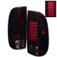 Ford F250 Super Duty 1999-2007 Red Smoked LED Tail Lights