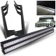 Jeep Wrangler JK 2007-2015 Dual LED Light Bars with Mounting Brackets