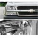 Chevy Silverado 3500 2003-2006 Clear Headlights and Bumper Lights