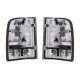 Chevy Silverado 2500HD 2007-2014 Smoked LED Tail Lights