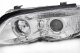 BMW E46 Projector Headlights 2002-2005 3 Series Sedan Dual Halo Chrome