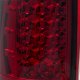 Chevy Silverado 2500HD 2001-2002 LED Tail Lights Red Smoked