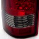 GMC Sierra 1999-2003 LED Tail Lights Red Smoked