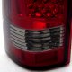 GMC Sierra 2500 1999-2003 LED Tail Lights Red Smoked