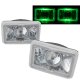 Ford Mustang 1979-1986 Green Halo Sealed Beam Projector Headlight Conversion