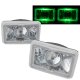 Chrysler Cordoba 1978-1979 Green Halo Sealed Beam Projector Headlight Conversion