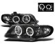 Pontiac GTO 2004-2006 Black Dual Halo Projector Headlights