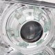 Lexus IS300 2001-2005 Chrome Projector Headlights Dual Halo LED