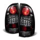 Toyota Tacoma 2005-2015 Black LED Tail Lights