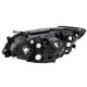 Lexus IS300 2001-2005 Black Projector Headlights Dual Halo LED