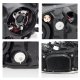 Lexus IS300 2001-2005 Black Projector Headlights Dual Halo LED