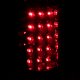 Chevy 1500 Pickup 1988-1998 LED Tail Lights Red and Smoked
