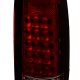 Chevy 3500 Pickup 1988-1998 LED Tail Lights Red and Smoked