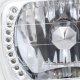 Toyota Corolla 1984-1991 7 Inch Green LED Sealed Beam Headlight Conversion