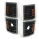Chevy Tahoe 1995-1999 Black Corner Lights