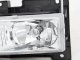Chevy Silverado 1994-1998 Halo Headlights Clear