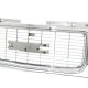 GMC Sierra 1994-1998 Chrome Grille and Halo Projector Headlights Set
