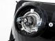 Chevy Malibu 1982-1983 4 Inch Black Sealed Beam Projector Headlight Conversion Low and High Beams