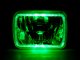 Chevy Tahoe 1995-1999 Green Halo Sealed Beam Headlight Conversion