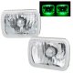 GMC Sierra 1988-1998 Green Halo Sealed Beam Headlight Conversion