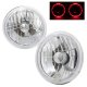 Chevy C10 Pickup 1967-1979 Red Halo Sealed Beam Headlight Conversion