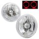 Plymouth Duster 1972-1976 Red Halo Sealed Beam Headlight Conversion