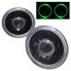 Ford Pinto 1972-1978 Green Halo Black Sealed Beam Projector Headlight Conversion