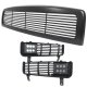Dodge Ram 1994-2001 Black Grille and Bumper Grille with LED Fog Lights