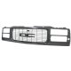 GMC Suburban 1994-1999 Black Grille and Headlights Set