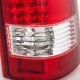 Chevy Silverado 2500HD 2003-2006 LED Tail Lights Red Clear