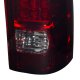 Chevy Silverado 2500HD 2001-2002 LED Tail Lights Red and Smoked