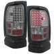 Dodge Ram 1994-2001 Clear Headlights and Smoked LED Tail Lights