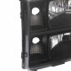GMC Sierra 3500HD 2007-2013 Black Headlights