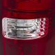 Ford F150 2009-2014 Red LED Tail Lights Clear Tube