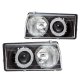Chevy Corvette C5 1997-2004 Black Projector Headlights