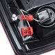 Dodge Ram 2007-2008 LED Tail Lights Red Smoked