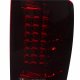 Dodge Ram 2500 2007-2009 LED Tail Lights Red Smoked