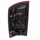 Dodge Ram 2500 2007-2009 LED Tail Lights Red Smoked