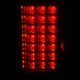 Dodge Ram 2002-2006 LED Tail Lights Red Smoked