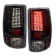 Chevy Suburban 2000-2006 LED Tail Lights Black Clear