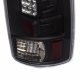 Chevy Suburban 2000-2006 LED Tail Lights Black Clear
