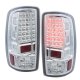 Chevy Tahoe 2000-2006 LED Tail Lights Chrome Clear
