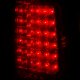 GMC Suburban 2000-2006 LED Tail Lights Red Clear