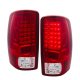 GMC Yukon 2000-2006 LED Tail Lights Red Clear