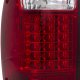 Ford Ranger 2001-2005 LED Tail Lights Red Clear