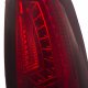 GMC Suburban 1992-1999 LED Tail Lights Red Clear