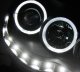 Toyota Tacoma 2005-2011 Black Halo Projector Headlights LED DRL