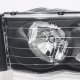 Dodge Ram 2002-2005 Black Headlights