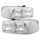 GMC Yukon 2000-2006 Clear Euro Headlights